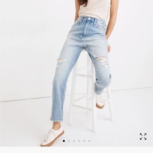 NWT: Madewell Momjeans